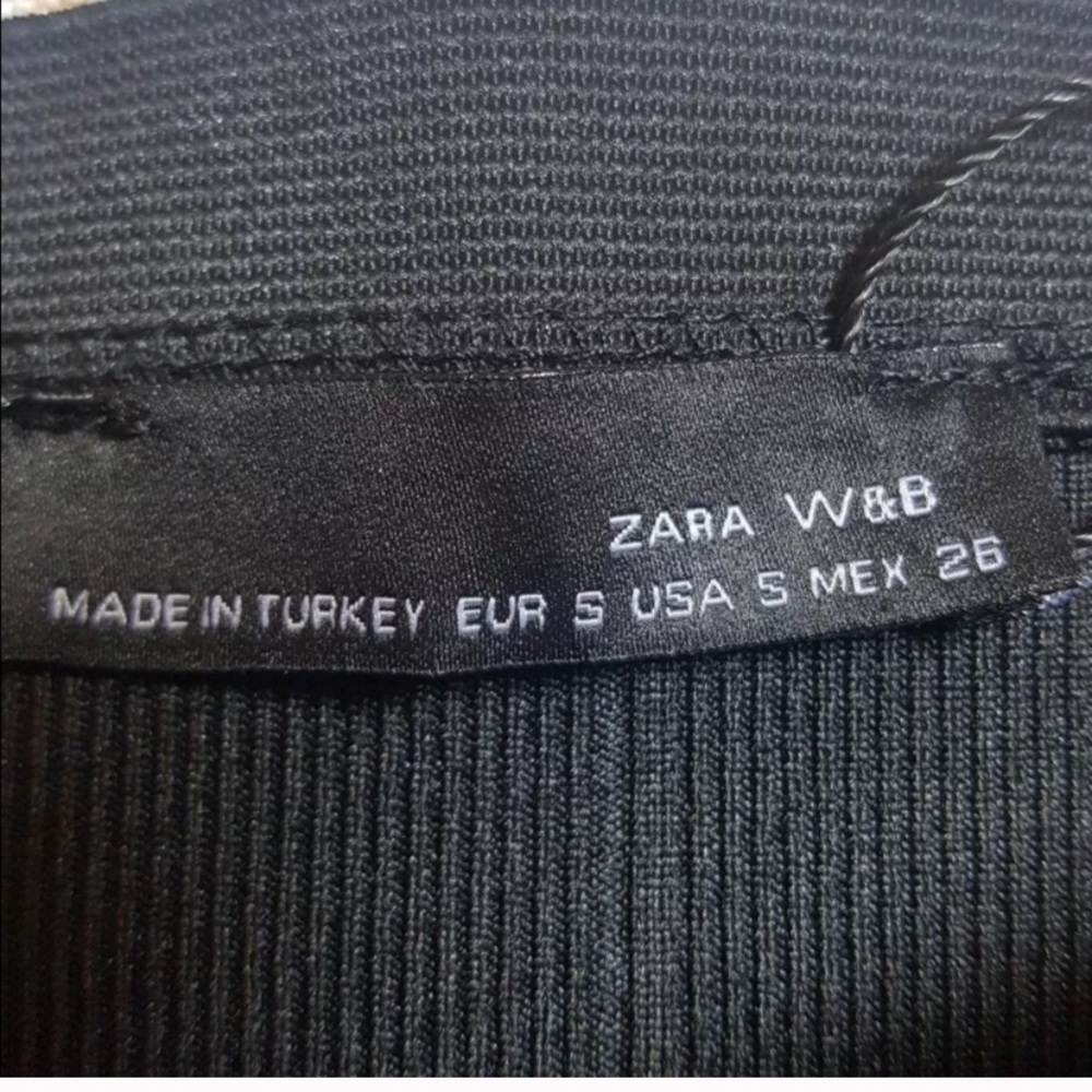 🎈ZARA w&b collection Black pencil skirt - Picture 3 of 4